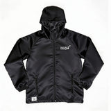 GUIHAN BLACK WINDBREAKER HOODIE