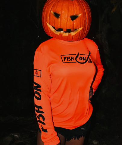 Safety Orange NO TRICKS Edition Dri-Fit Long-sleeve
